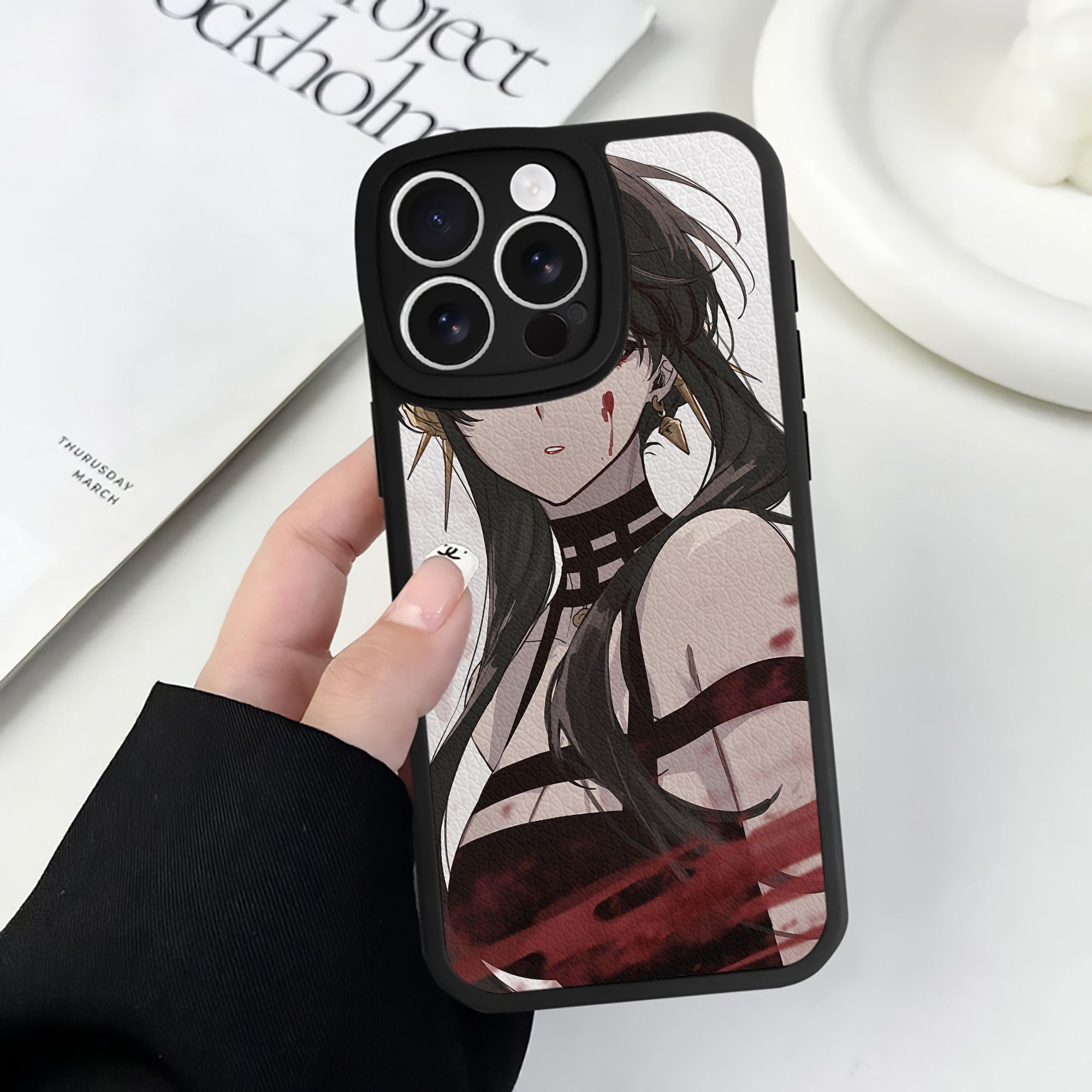 （画像用） SPY×FAMILY间谍家家酒 【iPhone 16シリーズ対応】シリコンスマホケース（レザー調） 材質：シリコン